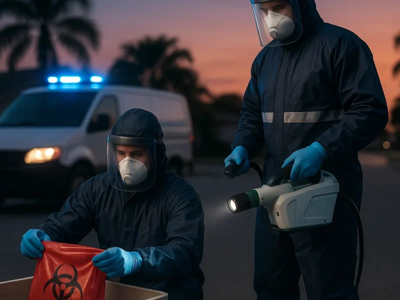 24/7 Biohazard Cleanup Cape Coral FL: Always Ready