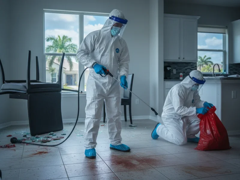 Bloodborne Pathogens: Why Cape Coral Needs Pro Cleanup