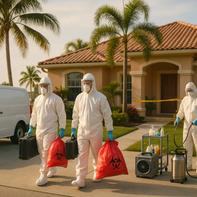 Crime Scene Cleanup in Cape Coral: What Families Need to Know