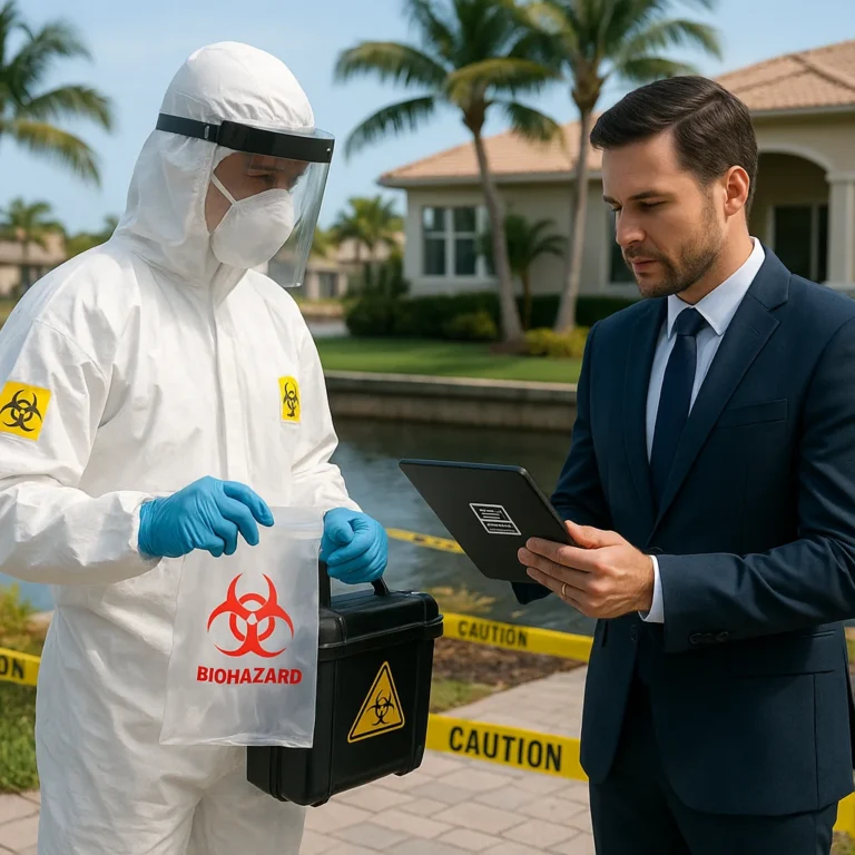 How Insurance Covers Biohazard Cleanup in Cape Coral