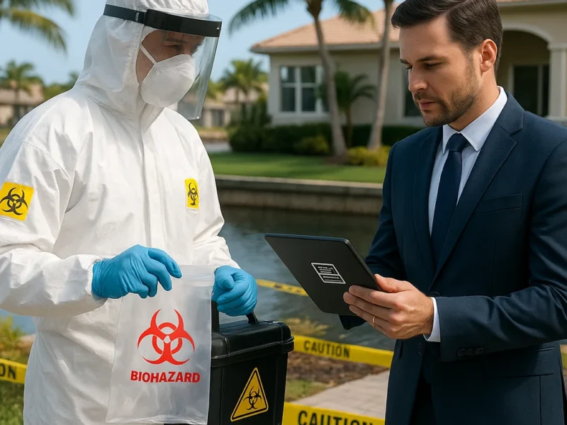 How Insurance Covers Biohazard Cleanup in Cape Coral