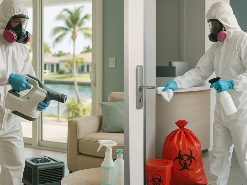 Infectious Disease Cleanup Cape Coral Homes & Businesses