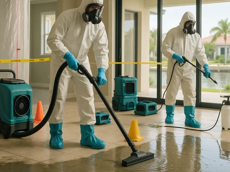 Sewage Backup Cleanup Cape Coral: Health Risks Guide