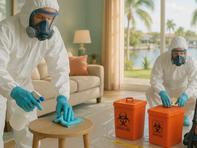 Suicide Cleanup Services Cape Coral: Support & Restoration