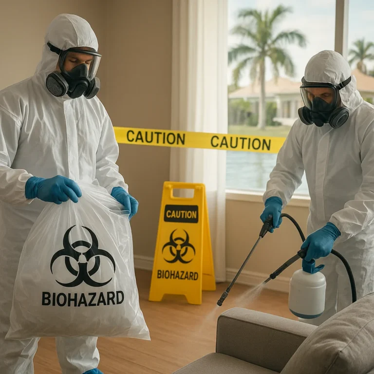 Hidden Dangers of DIY Trauma Cleanup in Cape Coral