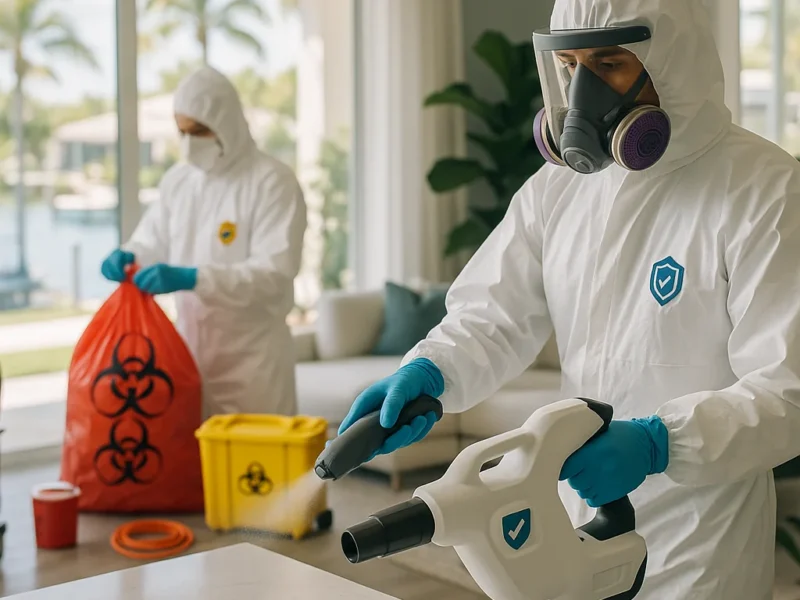 Top Reasons to Hire Certified Biohazard Cleaners in Cape Coral
